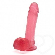 Crystal Silicon Suction Cup Dildo 7 Inches | Sex Toys Wanita